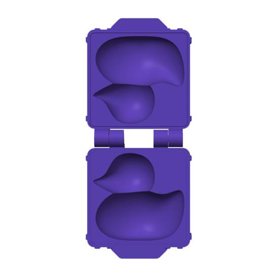 1/2/3Pcs Snow Duck Mold Maker Kids Mini Snowball Mold One-Hand Press Portable Small Snow Duck Toy