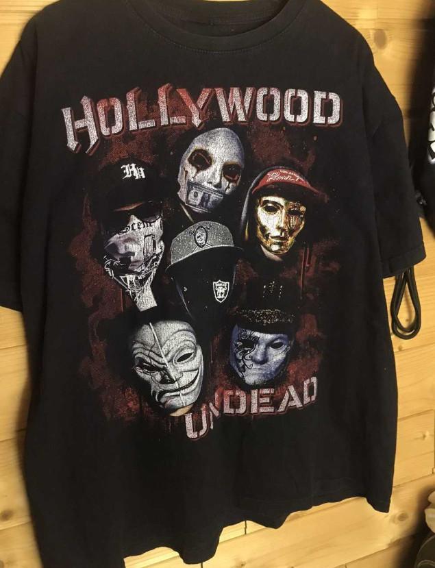 Band Vintage Hollywood Undead Shirt 100% Cotton Adult Tee S