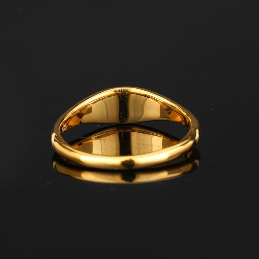 925 Sterling Silver Ring White Cubic Zirconia Round 1.5mm 1.3mm Rhodium or Yellow Gold Plated Elegant Women Jewelry