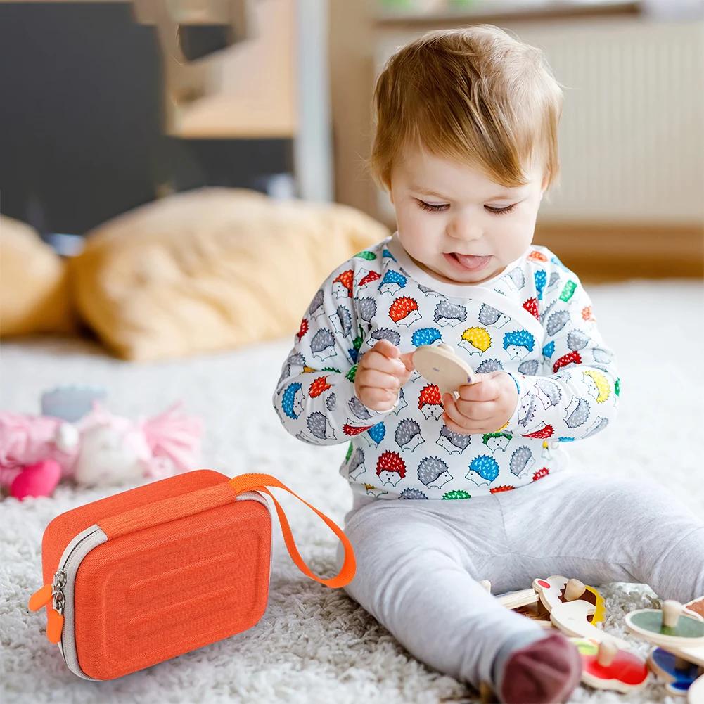 Portable Storage Bag for Yoto Mini (2025 Edition) Audio Player Shockproof Hard EVA Case for Yoto Mini Player Kids Music Players