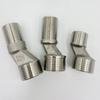 Stahl Wandarmatur Anschlüsse 50mm/65mm Armatur Verlängerungsadapter Set Wandmontage Adapter Schnellmontage