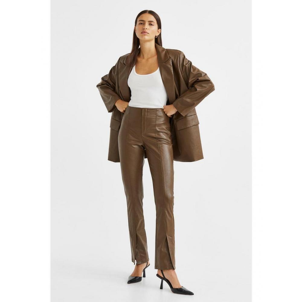 

Брюки HM Slit HeMline коричневые 1128909001 40EUR 40P