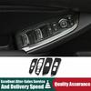 For Honda Accord 2018-2022 Black Titanium Window Lift Panel Switch Cover Trim