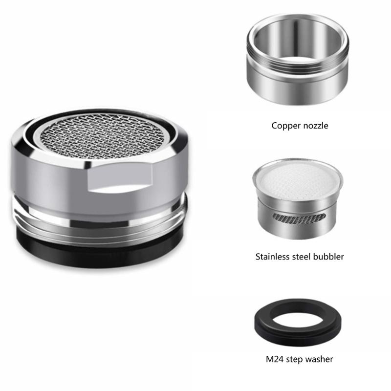 Simple Installation Water Saving Faucet Attachment Set Efficient Sink Faucet Aerator Practical Water Saving Solution