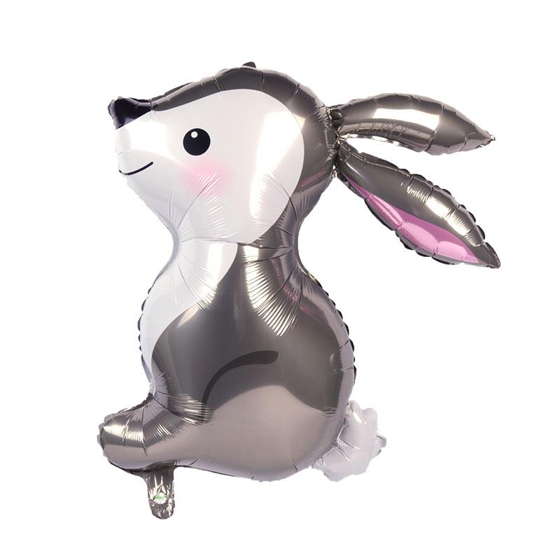 Happy Easter Disposable Tableware Cartoon Rabbit Bunny Shaped Plate Cup Birthday Party Baby Shower Decoration Kids Easter Favor