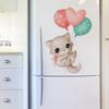 1Pc Hand-Paint With Balloons Cats Wall Stickers For Children Room Kids Room Decor Wall Decals Bedroom Home Decoration