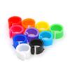 100 Stück Vogel Tauben Fußringe 10 Farben Innendurchmesser 8mm Kunststoff Tauben Clip Ring Taube Taube Wachtel Fußring