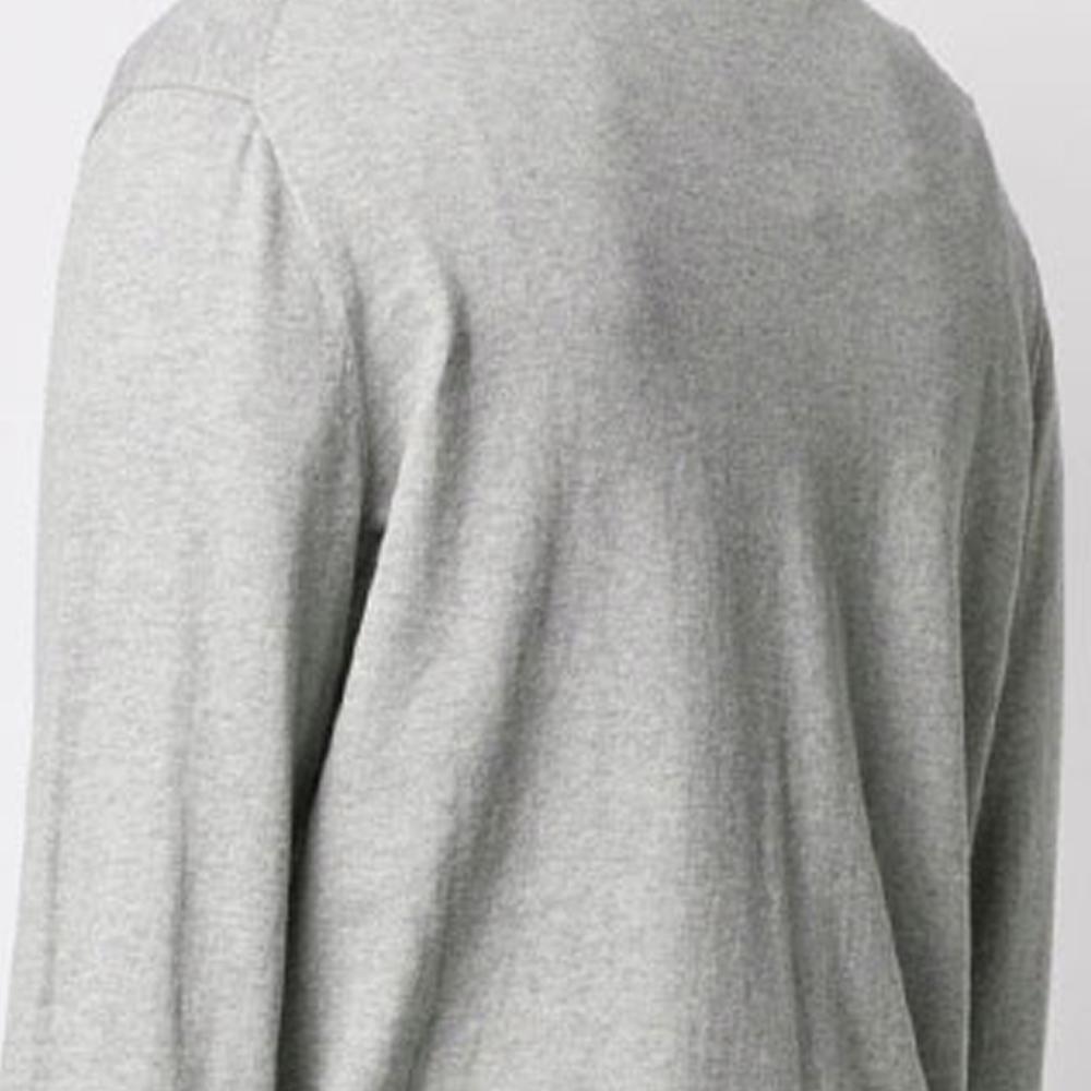 Polo Ralph Lauren Ss22 Logo Embroidered V-Neck Sweater Men sweater Gray 710670789-002