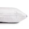 50x60 Anti-allergic Pillow with Zipper Insert, All-season, Quilted, White