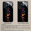 Phone Case  Glass TPU PhoneCase for Samsung Galaxy S26 S25 S24 S23 S22 S21 FE Ultra Plus Dropresistant Cosmic Planets