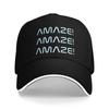 Project Hail Mary AMAZE Blue Casual Baseball Cap Summer Trucker Hat Running Hippie Snapback Cap Couple Fashion Baseball Caps