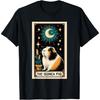 Cute Guinea Pig Tarot Card Star with the Moon Men Women Kids T-Shirt