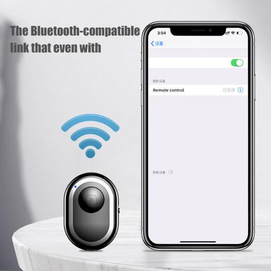 Mini Bluetooth-compatible Remote Long Distance Camera Control Universal Phone Self-timer Trigger Wireless Controller