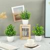 Artificial Plant Potted Lavender Potted Home Decoration Small Round Pot Fresh Green Life