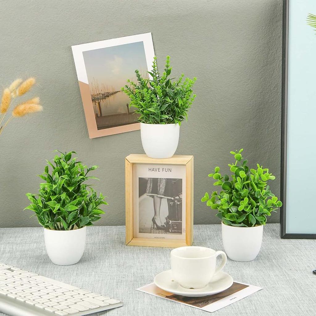 Artificial Plant Potted Lavender Potted Home Decoration Small Round Pot Fresh Green Life
