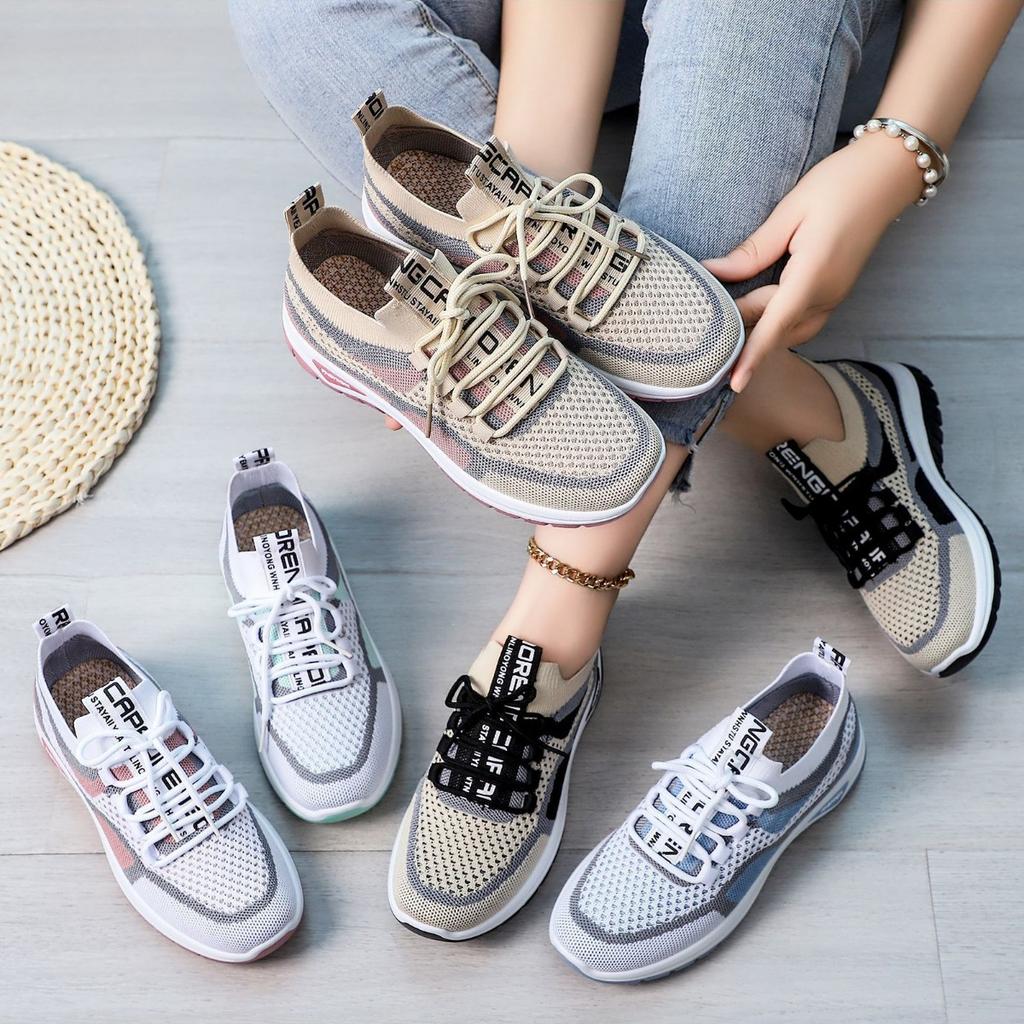 Ladies, Breathable Shoes, Sports Shoes, Low Cut Shoes, Lace Up Shoes, Casual Shoes, Walking Shoes, Outdoor, Travel Shoes