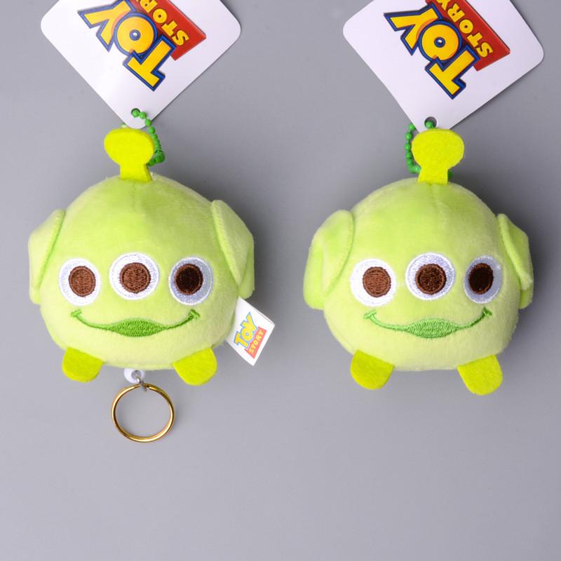 Buzz Story Toy Lightyear Strawberry Bear Plush Toy Pendant Buckle Telescopic