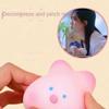 Mochi Squeeze Pinch Toy Pink Sakura Pig Vent Toys Cherry Blossom Pig  Party Favors