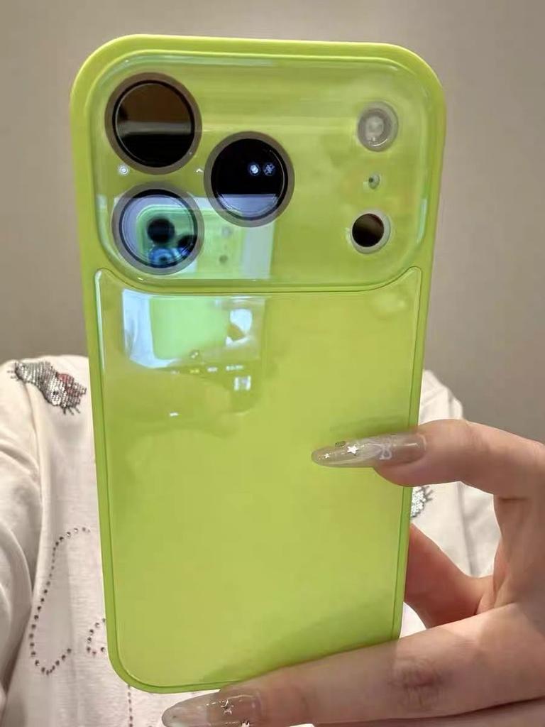 Luxury Glossy Glass Phone Cases For IPhone 17 12 13 14 15 16 11 Pro Max SHockproof Protective Eletroplated Edge Cover Funda