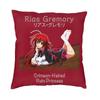 Sexy Girl Rias Gremory High School DxD Cushion Cover 45x45 Home Decorative 3D Print Throw Pillow Case for Sofa Two Side