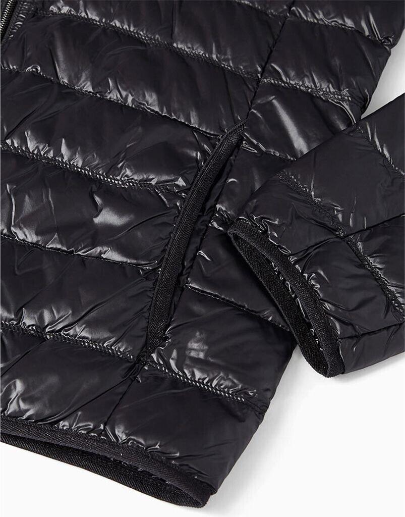 Зимняя куртка Emporio Armani Packable Down Jacket Core Identity (8NPB24-PNGPZ) черный/золотой