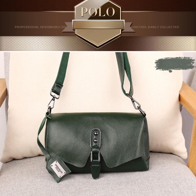 The New European and American Style Clamshell PU Leather Underarm Messenger Pillow Boston Large-capacity Female Bag One-shoulder Portable Diagonal Bag