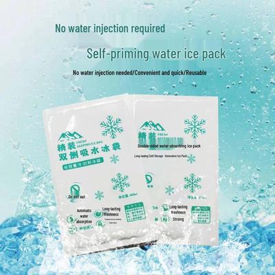 Packs de glace de refroidissement jetables sans eau