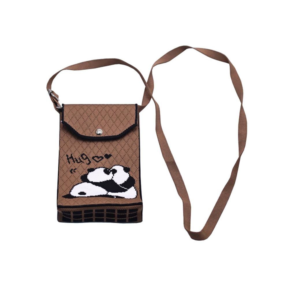

Huimei Smartphone Shoulder Bag, Knit Bag for Women, Small, Shoulder Bag, Smartphone Pouch, Crossbody Bag, Phone Case, Mini Pochette, Vertical Pouch,