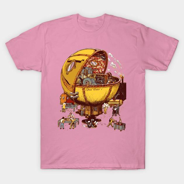 Tricou Femei Mâncător de Fantome Pacman Steampunk Imprimeu Harajuku Kawaii Tricou de Vară cu Mânecă Scurtă Tricou Femei Top