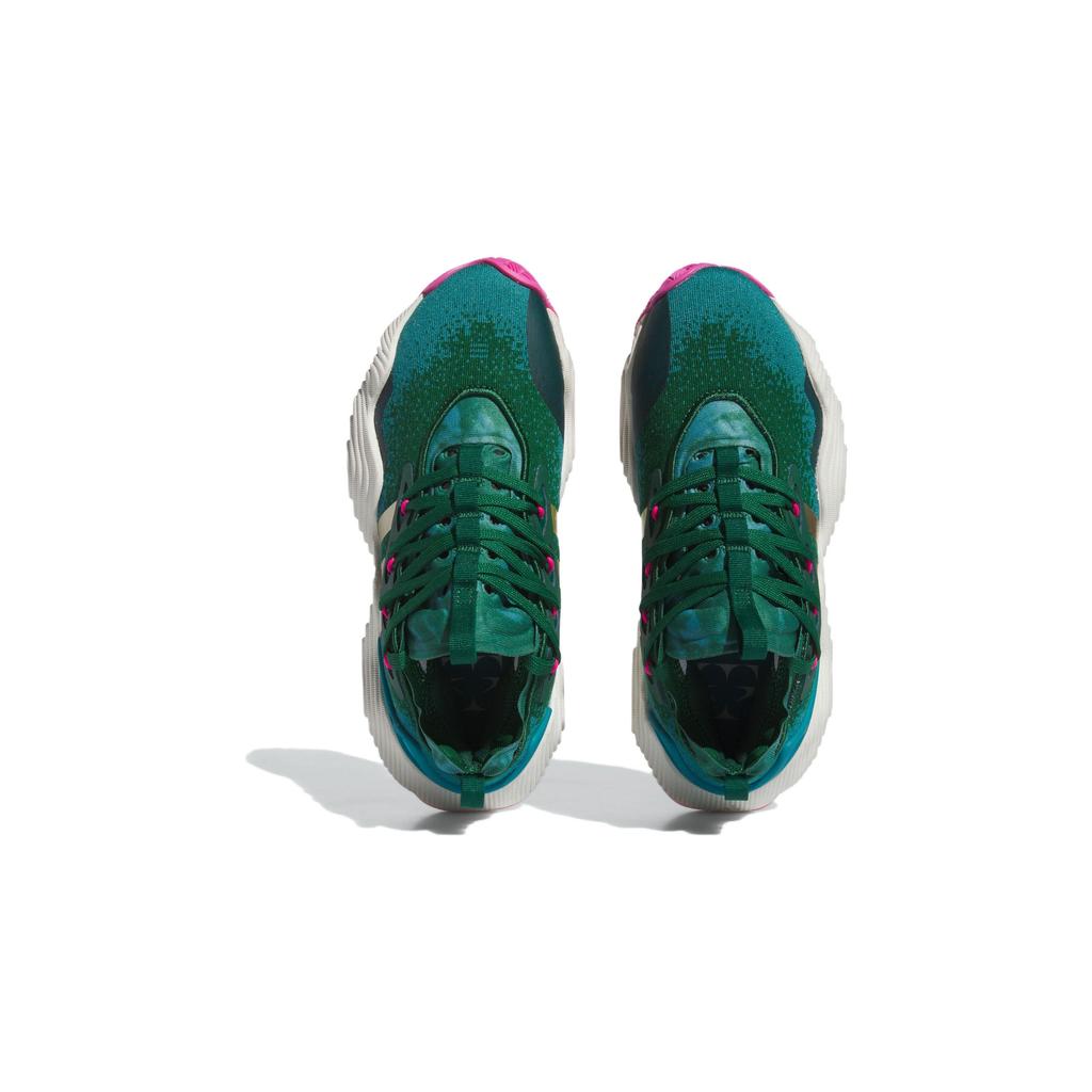 Adidas Trae Young 3 J 96 Olympics Kids Sneakers Green Team-Dark-Green Gold-Metallic IF2113