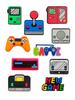 Jibbitz Video Game Gamepad Game Console Game Jibbitz 10 Pcs Accessories Crocs Decoration