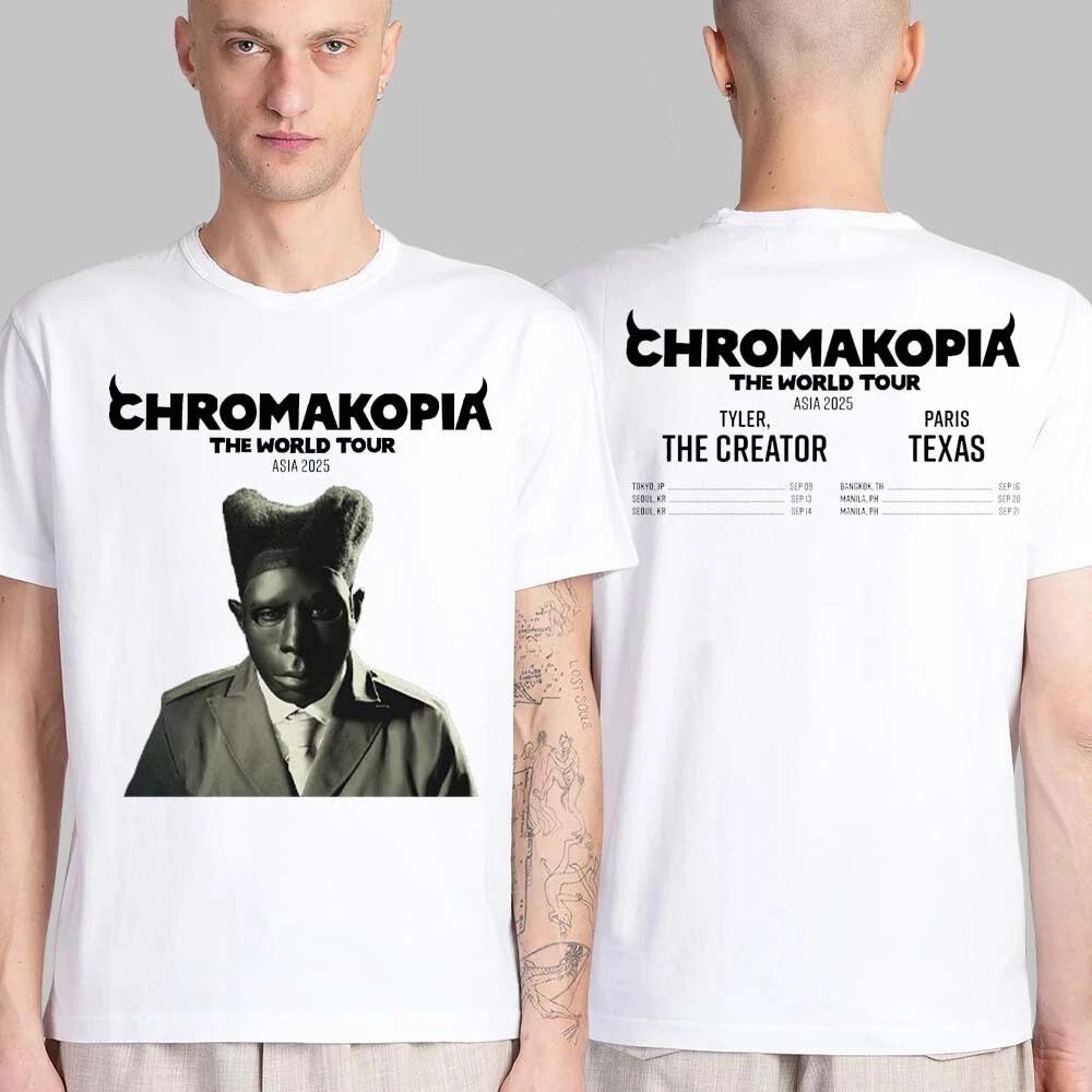 Tyler The Creator Chromakopia Мировой Тур Азия 2026 С Paris Texas Футболка XXL