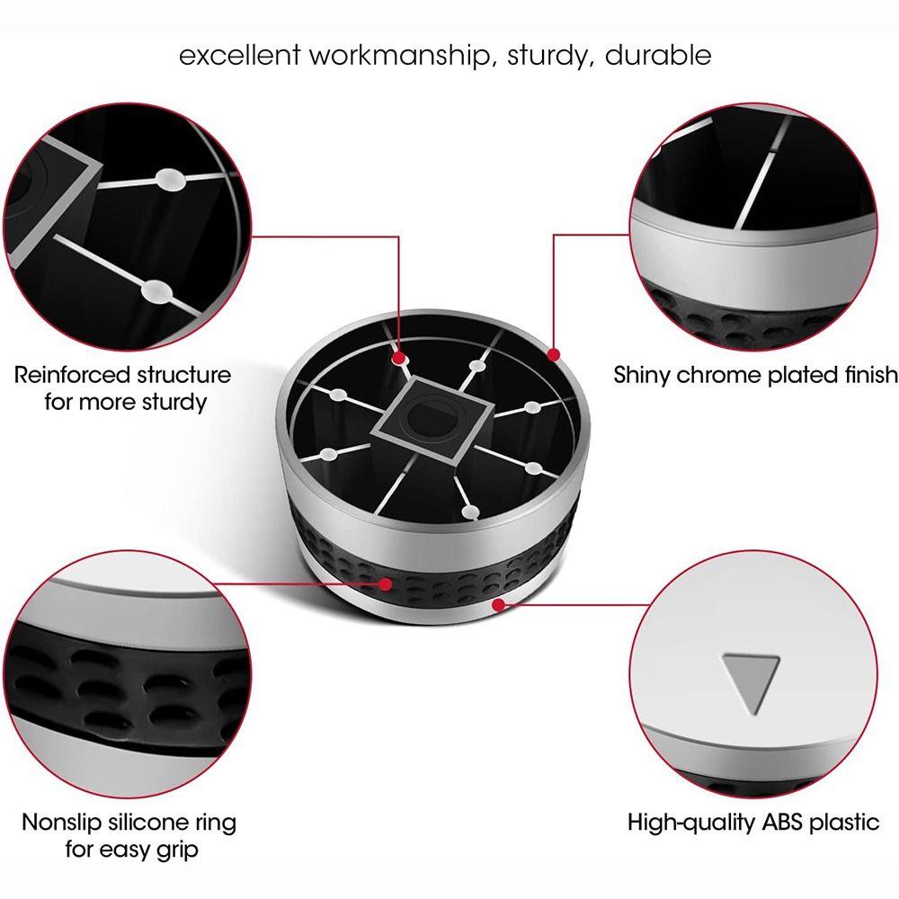 With Nonslip Grip Barbecue Stove Knob Chrome Plated Switch Knob New Gas Grills Replacement Parts