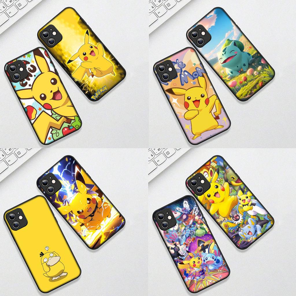 Cover for Motorola Moto G22 G23 G32 G53 G60 G13 G64 G20 G8 G9 Plus Power E13 E20 E32 Phone Case Lovely P-Pokemons P-Pikachus GO
