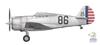 Arma Hobby Curtiss Plastic Model Kit ADL70081 1/72 P-36A (Airplane)