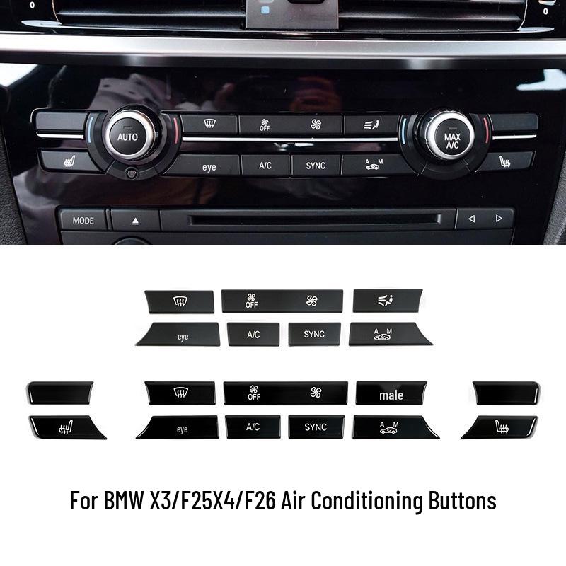 Compatible with BMW X3 F25/X4 F26 Air Conditioning Button Repair Replacement.