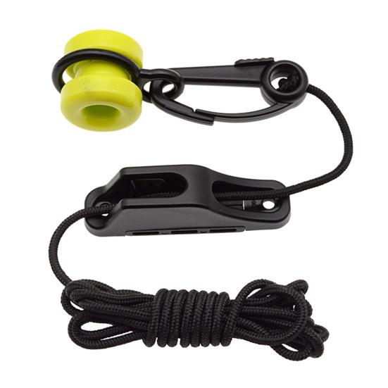 Downrigger Weight Retriever Kit 86-Inch Cord with Snap Cleat Fairlead for Trolling And Deep-Sea Fishing