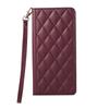 Anwendbar für Sharp Wish4 Lederhülle, Google 9Pro Rauten kleiner duftender Wind starke magnetische Klappkartenbrieftasche Schutzhülle