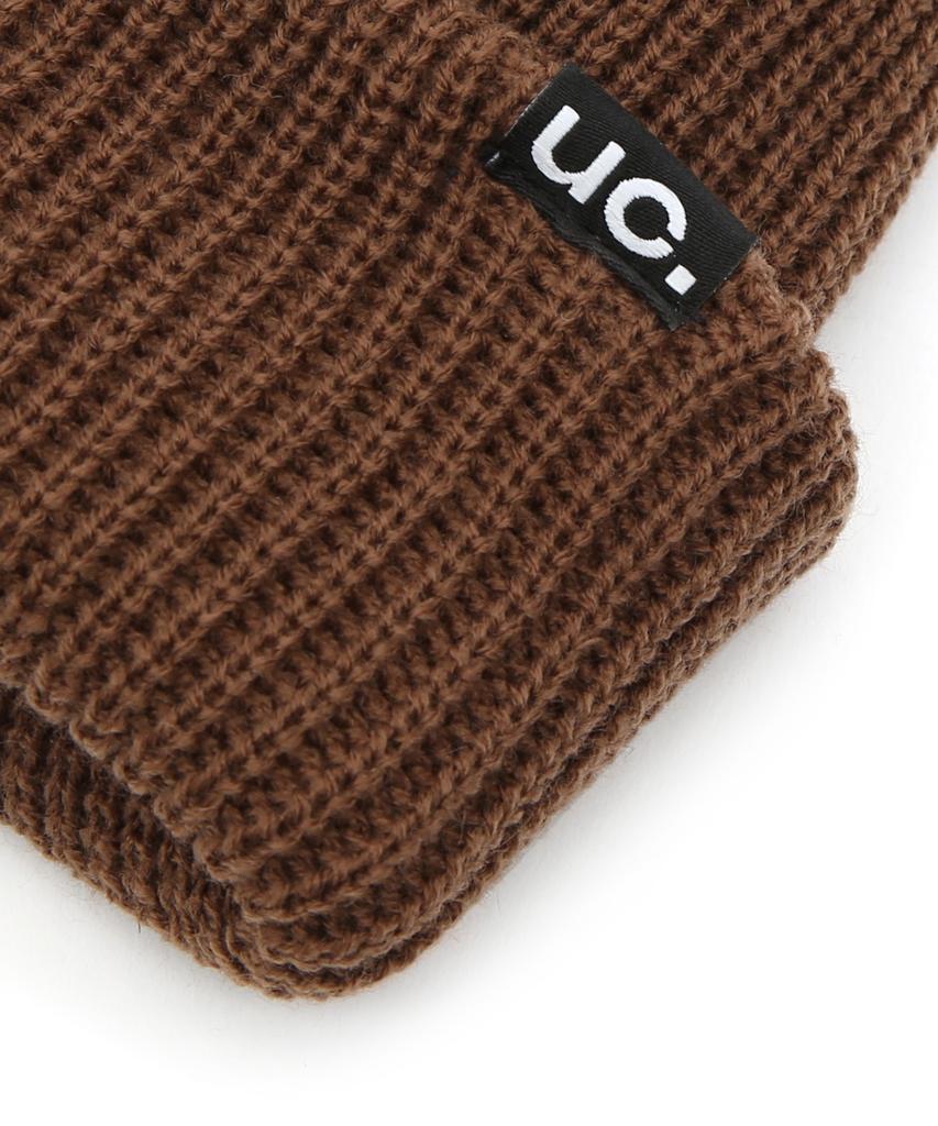 Eondeokeonteulol Short Beanie / Marine Fit / Double Tab / O Brown