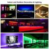 Waterproof Rgb Solar Led Light Strips For Courtyard And Home Decor 50000 Hours Life