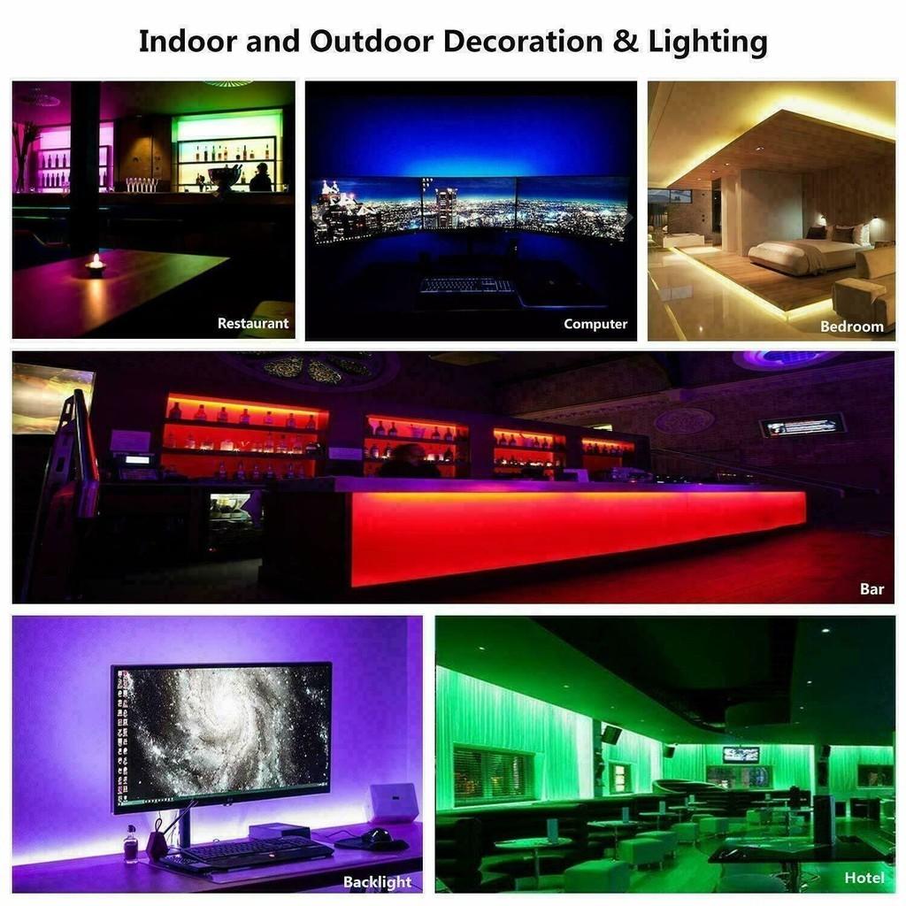 Waterproof Rgb Solar Led Light Strips For Courtyard And Home Decor 50000 Hours Life