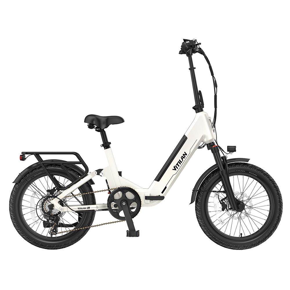 VITILAN U9 Folding Electric Bike 960W Motor 48V 15Ah LG Battery Torque Sensor Full Suspension Commuter Ebike