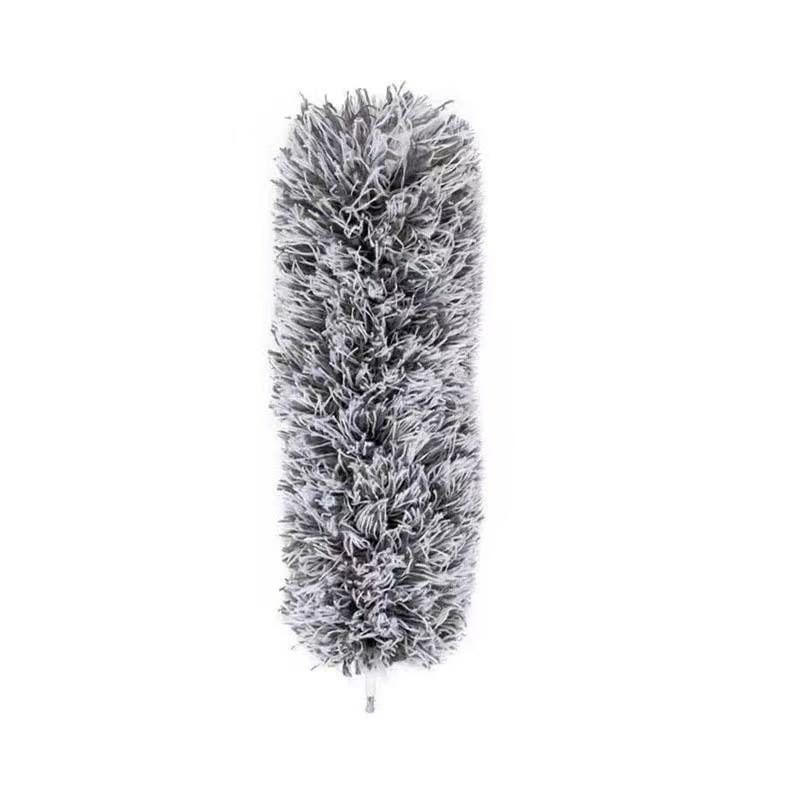 Flexible Dusting Brush With Microfiber Chenille Head Tight Corners Home Office Cleaning Tool