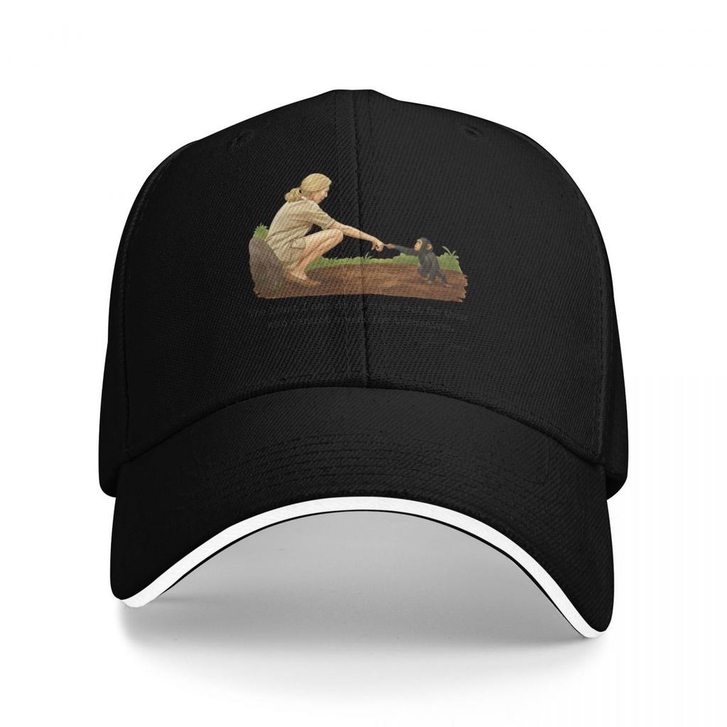 Baseball Caps Rest In Piece Jane Goodall RIP Customized Unisex Women Casual Summer Hats