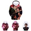 Vibrant Demon Slayer Kimetsu No Yaiba 3d Printed Hoodie Sweatshirt For Casual Wear