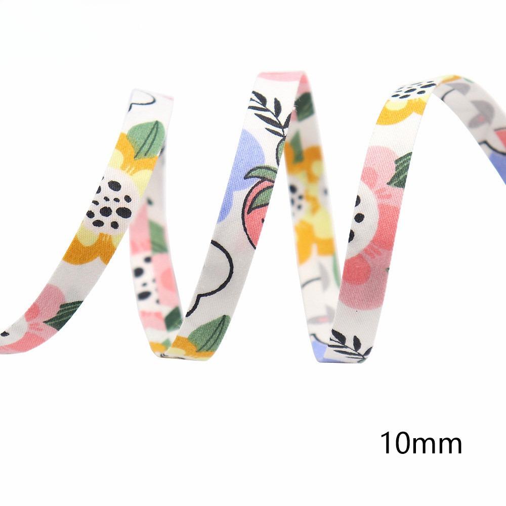 Printed Satin Ribbon for DIY Hair Bows Crafting Hair Accessories and Sewing Decorations