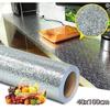 2/5/10 Meters 3D Aluminum Foil Adhesive Paper Roll Waterproof Protection For Kitchen And Stove