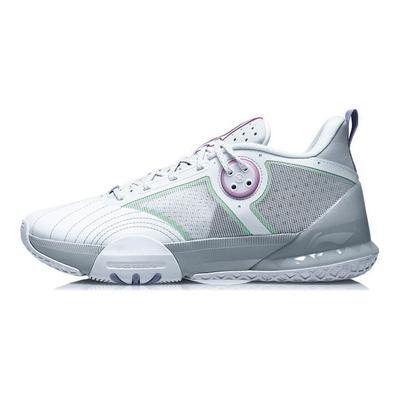 Li Ning All Day 6 Fabric Synthetic Leather Shock Absorption Non-Slip Wear-Resistant Breathable Low-Top Basketball Shoes Men Sneakers ABPR019-3