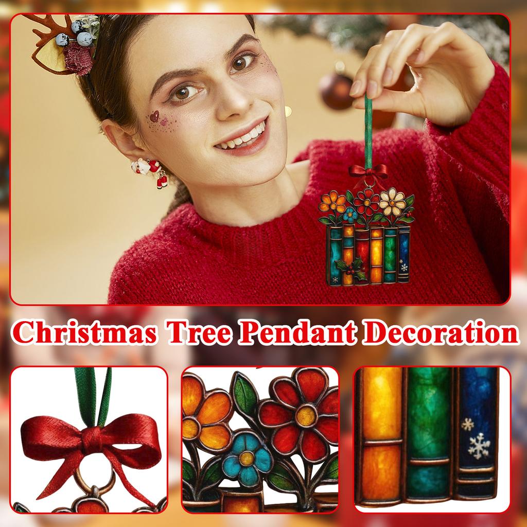 2D Acrylic Christmas Tree Pendant Decoration, Christmas Tree Decoration, Christmas Hanging Decoration, Home Decoration