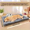 Large Plush Dog Bed Sofa Thickened Super Soft Polyester Pet Mat Dog Crate Mat For Small Medium Large Dog
